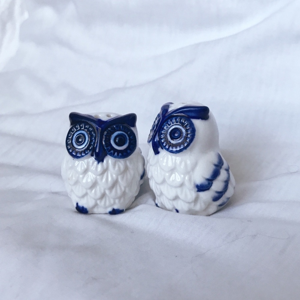 Owl Salt and Pepper Shakers - 20% off 3 deal!